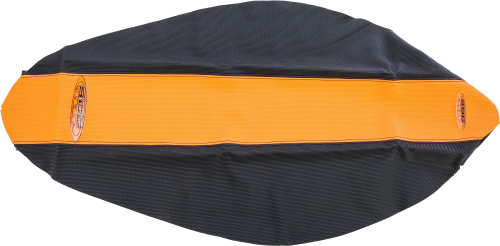 SDG - SDG Dual-Stage Gripper Seat Cover - Orange/Black - 96740OK