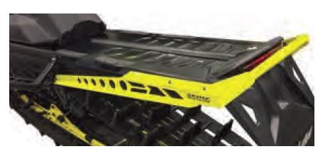 Skinz Protective Gear - Skinz Protective Gear Rear Custom Aluminum Bumper - Lemon Drop - SDRB460-LDYLW