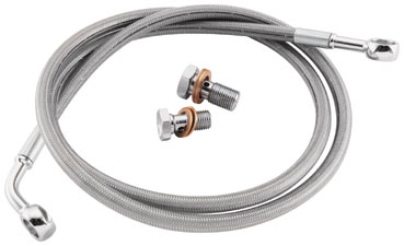 Goodridge - Goodridge Econoline Front Brake Line Kit - +2in. Length - HD8209-C