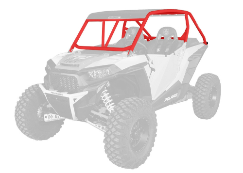 Pro Armor - Pro Armor Baja Cage with Intrusion Bars - Red - P141C025RD-293