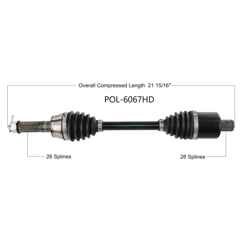 Open Trail - Open Trail HD 2.0 Rear Axle - POL-6067HD