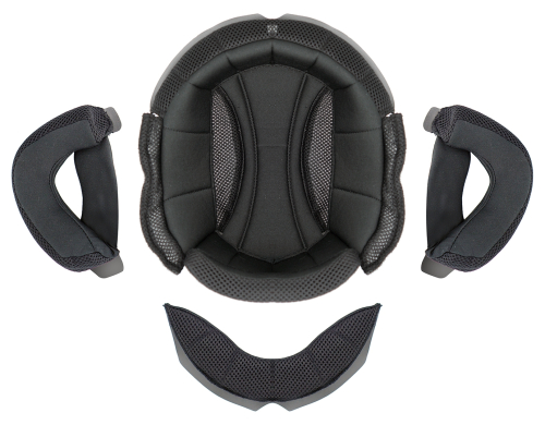 SENA - SENA Liner Set for Savage O/F Helmets - Black - XL - SAVAGE-A01-XL