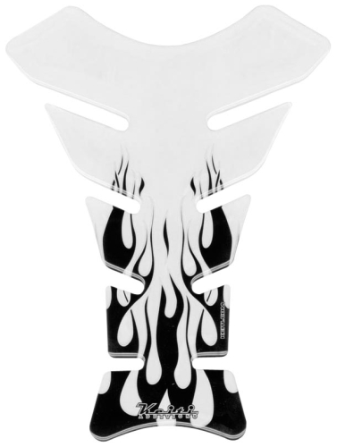 Keiti - Keiti Tank Protector - Clear/Black - Flame - KT1350C