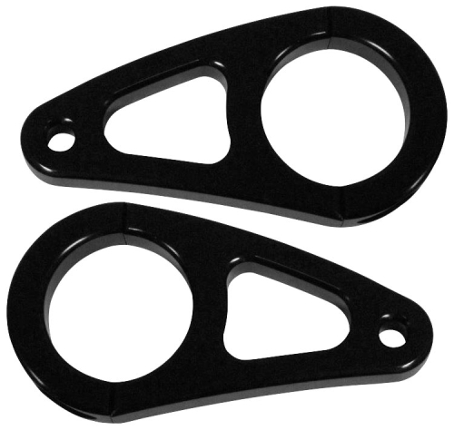 ModQuad - ModQuad Horizontal End Light Bar Mount - 1-1/2in. - Black - LMH-1.5-BLK