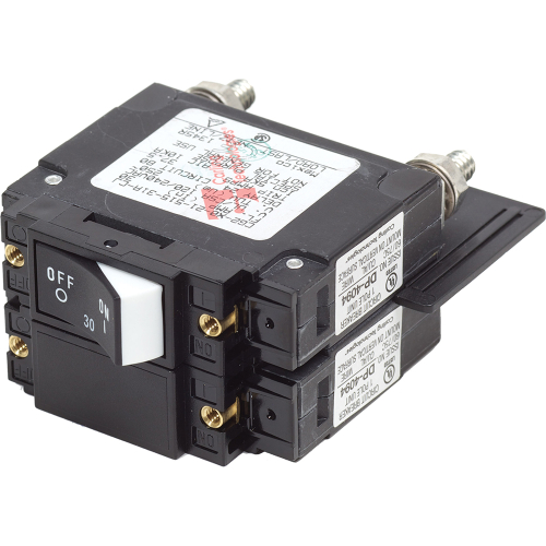 Blue Sea Systems - Blue Sea 7466 UL-489 Circuit Breaker - 30A Raised Rocker