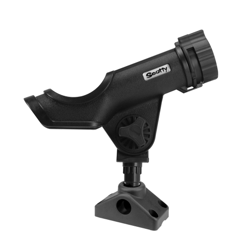 Scotty - Scotty Powerlock Rod Holder Black w/241 Side/Deck Mount