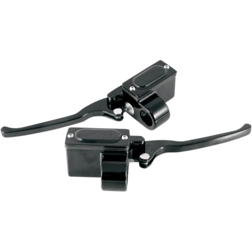 GMA Engineering - GMA Engineering Hydraulic Clutch Master Cylinder Assembly for 1in. Handlebar - 9/16in. Bore - Black - GMA-HC-4-B