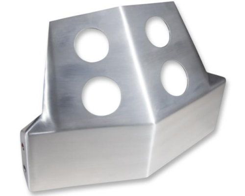 Speed Merchant - Speed Merchant Skid Plate - Brushed Aluminum - SM-DSP-1