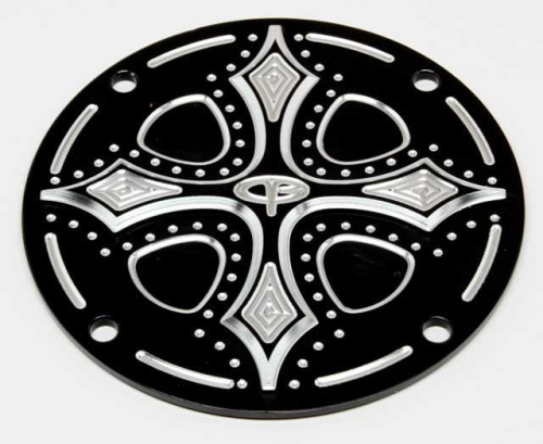 Precision Billet - Precision Billet Dark Side Billet Points Cover - Black - DRK-220-5H-BLK