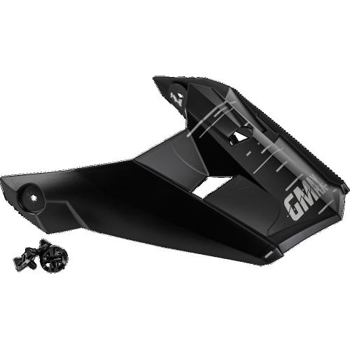 G-Max - G-Max Visor for MX-46Y Frequency Youth Helmets - XS-SM - Matte Black/Gray - G0463073