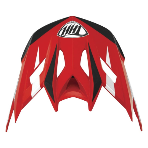 THH Helmets - THH Helmets Visor for T-42 Helmets - Red/White - 644075