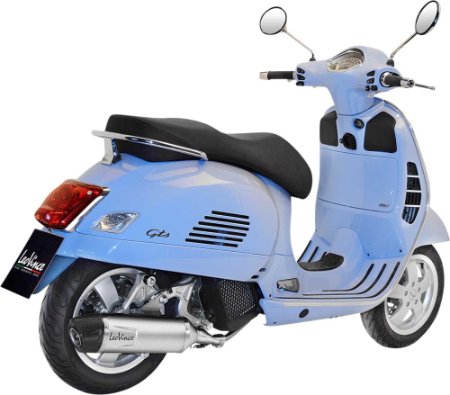 Leo Vince - Leo Vince Nero Slip-On - Stainless Muffler - Carbon End Cap - 14358E