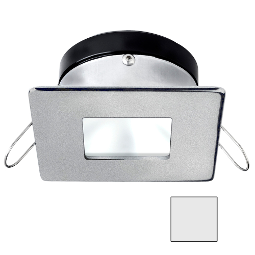 I2Systems Inc - i2Systems Apeiron A1110Z - 4.5W Spring Mount Light - Square/Square - Cool White - Brushed Nickel Finish