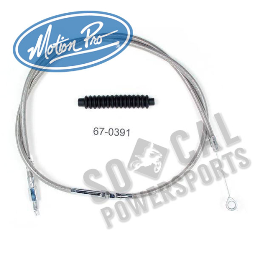 Motion Pro - Motion Pro Armor Coat Stainless Steel Longitudinally Wound Clutch Cable - 67-0391