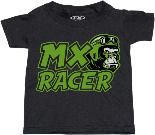 Factory Effex - Factory Effex Kawasaki MX Racer Toddler T-Shirt - 23-83124 - Black - 4T