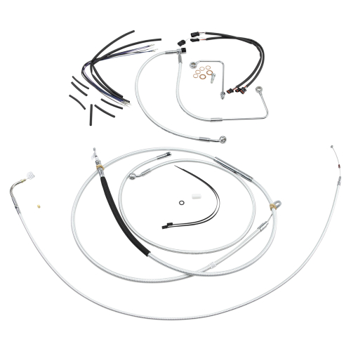 Magnum - Magnum Sterling Chromite II Handlebar Installation Kit for 15-17in. Ape - 387582