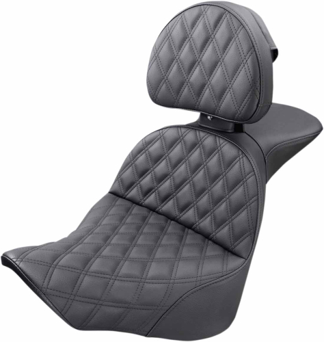 Saddlemen - Saddlemen Explorer LS Touring Seat with Backrest - 818-27-030LS
