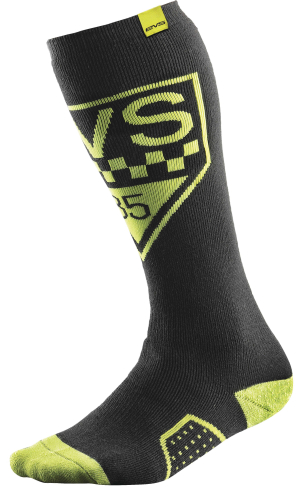 EVS - EVS Moto Circuit Socks - MSOCKCI-BK-S/M - Black - Sm-Md