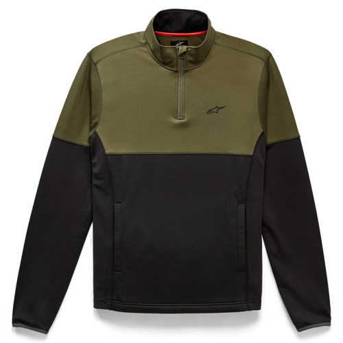 Alpinestars - Alpinestars Mission Midlayer Jacket - 1210-42010-6910-L - Military Black - Large