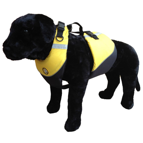 First Watch - First Watch Flotation Dog Vest - Hi-Visibility Yellow - Large