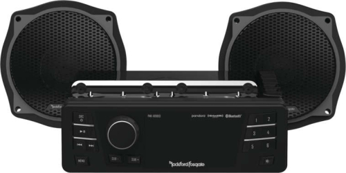 Rockford Fosgate - Rockford Fosgate Source Unit & 2-speaker Kit For Street Glide - HD9813SG-STAGE1