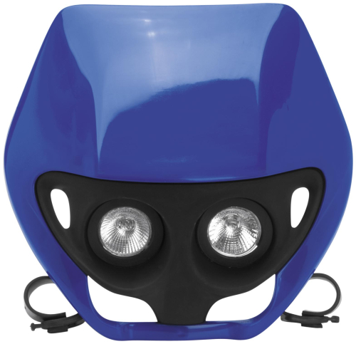 UFO Plastics - UFO Plastics Twins Headlight - Reflex Blue - PF01688-089