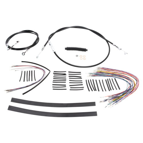 Magnum - Magnum Black Vinyl XR Handlebar Installation Kit for 12-14in. Ape - 489361