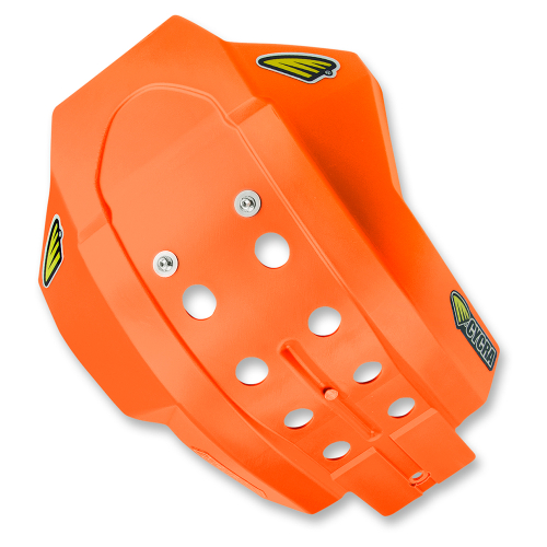 Cycra - Cycra Full Coverage Skid Plate with Hard Mounts - Orange - 6212-22