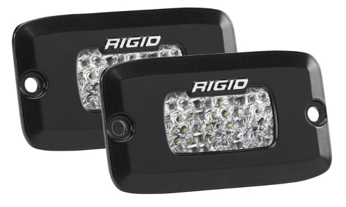 RIGID Industries - RIGID Industries SR-M Pro Series Rear Facing Lights - Backup Kit - Flush Mount - White - 980013