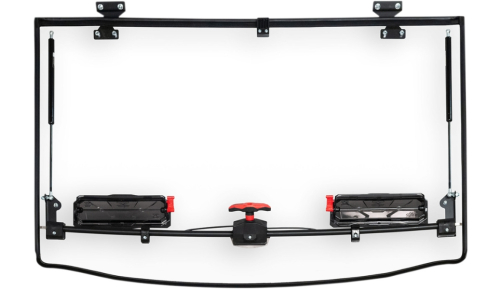Seizmik - Seizmik Flip Up Windshield with Vents - 50-50222KIT