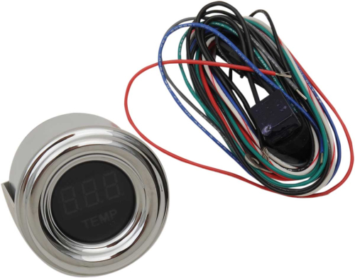 Dakota Digital - Dakota Digital 4000 Series Mini Oil/Water Temperature Gauge - MCL-4073R-R