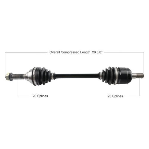 TYTANEUM - TYTANEUM OE Style CV Axle - SUZ-7009