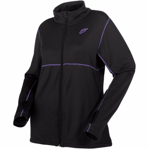 Arctiva - Arctiva Insulator Midweight Fleece Womens Shirt - XF-2-3121-0675 - Black - X-Small