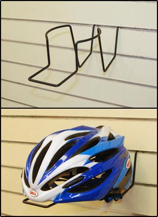 Tucker - Tucker Display Slat Helmet Holder - Black - EBLML