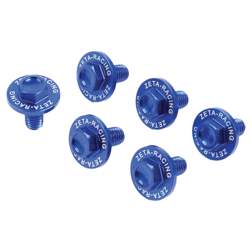 ZETA - ZETA Fork Guard Bolts - Blue - ZE88-9206