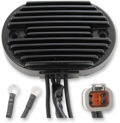 Drag Specialties - Drag Specialties Solid-State Regulator - Black - 2112-0808