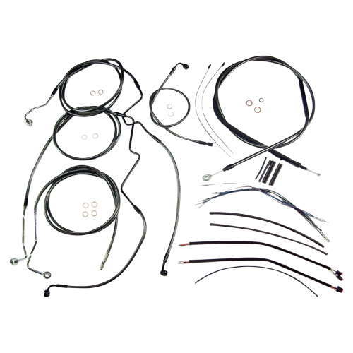 Magnum - Magnum Black Pearl Handlebar Installation Kit for 18-20in. Ape - 487843