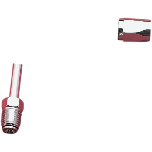 Russell - Russell Pro System I Chrome Long 90deg. Fitting - 3/8in-24 Inverted - R4385C