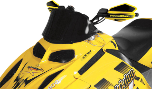 Powermadd - Powermadd Cobra Windshield - 9.5in. - Black - 10302011