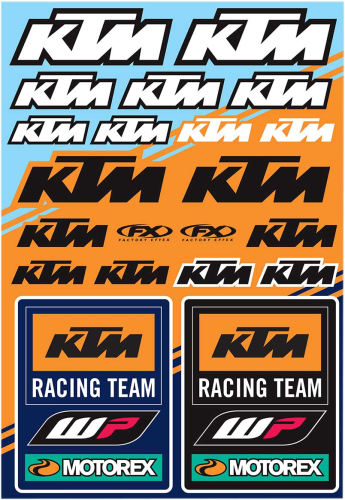 Factory Effex - Factory Effex Universal Graphics Kit - KTM Racing - 22-68532