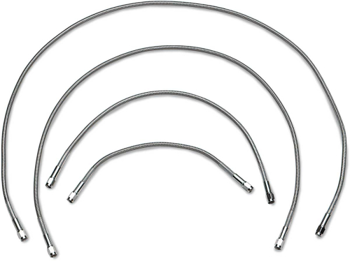 Drag Specialties - Drag Specialties Universal Stainless Steel Brake Line - 56in. - 856