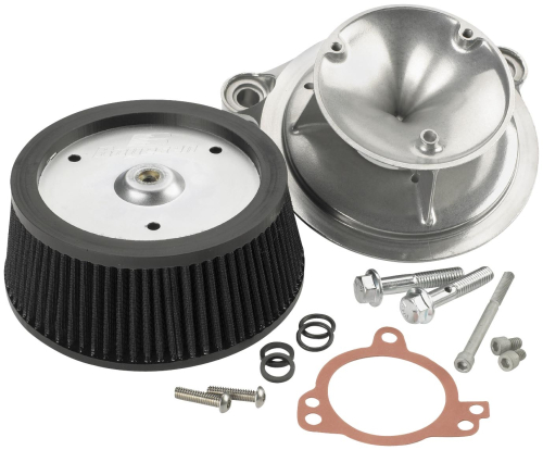 Boyesen - Boyesen Power X-Intake System - Polished Silver - PX-HBP-01