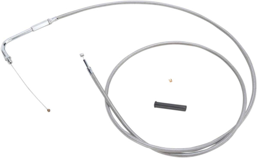 Drag Specialties - Drag Specialties Alternative Length Braided Throttle Cable - 56in. - 5331156B