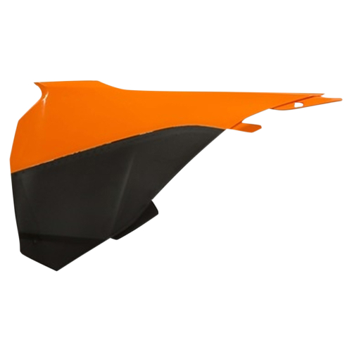 Acerbis - Acerbis Air Box Cover - Orange/Black - 2314281008