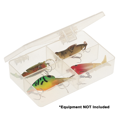 Plano - Plano Four-Compartment Tackle Organizer - Clear