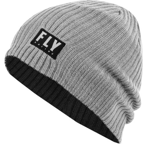 Fly Racing - Fly Racing Fly Snow Beanie - 351-0935 - Black/Gray - OSFA