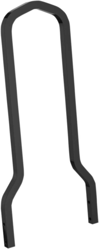 Drag Specialties - Drag Specialties Square Sissy Bar - Tall - 12.5in. - Black - 1501-0528