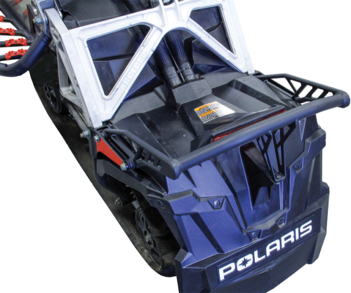 Skinz Protective Gear - Skinz Protective Gear Rear Custom Aluminum Bumper - Flat Black - PRB350-FBK