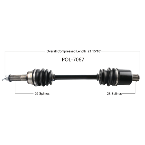 Open Trail - Open Trail OE 2.0 Rear Axle - POL-7067