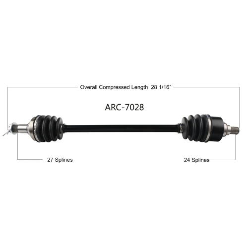Open Trail - Open Trail OE 2.0 Front Axle - ARC-7028